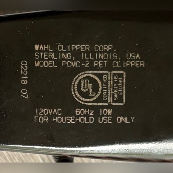 Wahl Precision Premium Smooth Cut Pet Grooming Clippers Model PCMC-2 - Picture 3 of 8